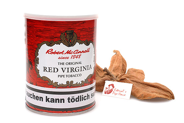 McConnell Red Virginia Pipe tobacco 100g Tin McConnell Red Virginia Pipe tobacco 100g Tin